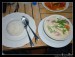 tom kha kai (coconut milk soup)